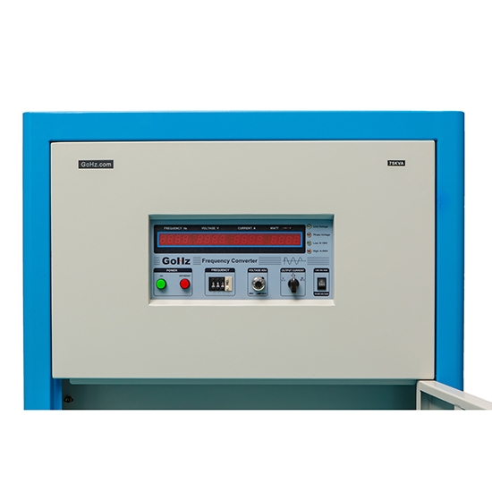 75 KVA Solid State Frequency Converter 75 KVA Solid State Frequency Converter