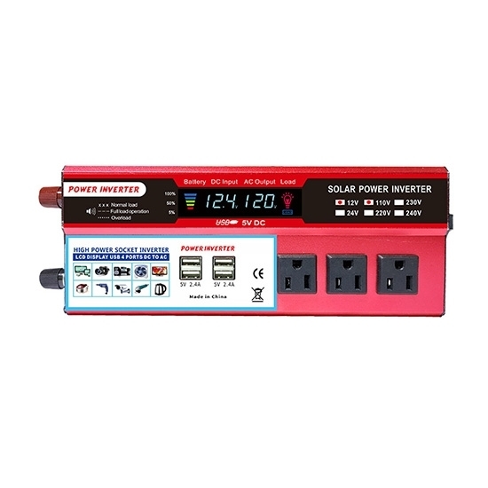 1500W Car Inverter, DC 12V To AC 110V/220V 1500W Car Inverter, DC 12V To AC 110V/220V