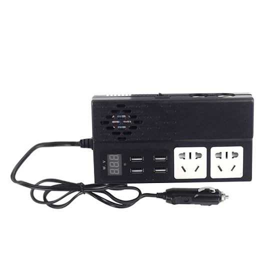 250W Car Inverter With Digital Display, DC 12V/24V To AC 220V 250W Car Inverter With Digital Display, DC 12V/24V To AC 220V