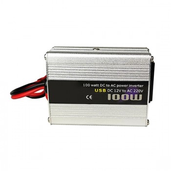 100W Car Power Inverter, DC 12V To AC 220V