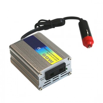 60W Car Power Inverter, DC 12V/24V To AC 110V/220V 60W Car Power Inverter, DC 12V/24V To AC 110V/220V