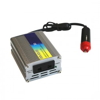 60W Car Power Inverter, DC 12V/24V To AC 110V/220V 60W Car Power Inverter, DC 12V/24V To AC 110V/220V