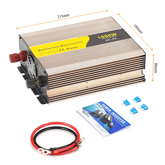 12v 1000w Inverter, 12v To 120v/220v Power Inverter
