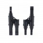 Solar Module Connector, H Branch 2 To 1
