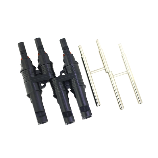 Solar Module Connector, H Branch 2 To 1 Solar Module Connector, H Branch 2 To 1