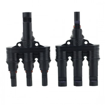 Solar PV Panel Connector, H Branch 3 To 1