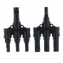 Solar PV Panel Connector, H Branch 3 To 1