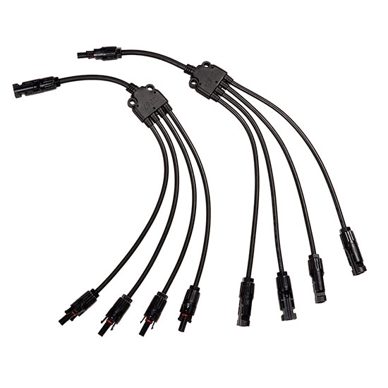 Solar Cable Connector, Y Branch 4 To 1 Solar Cable Connector, Y Branch 4 To 1