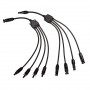 Solar Cable Connector, Y Branch 4 To 1