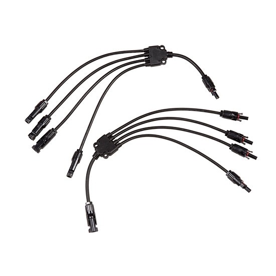 Solar Cable Connector, Y Branch 4 To 1 Solar Cable Connector, Y Branch 4 To 1