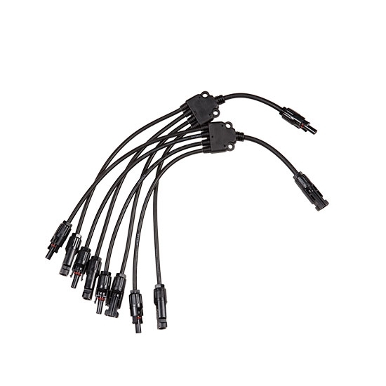 Solar Cable Connector, Y Branch 4 To 1 Solar Cable Connector, Y Branch 4 To 1