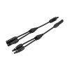 Solar Panel Cable Connector, Y Branch 2 To 1 Solar Panel Cable Connector, Y Branch 2 To 1