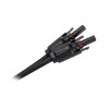 Solar Panel Cable Connector, Y Branch 2 To 1 Solar Panel Cable Connector, Y Branch 2 To 1