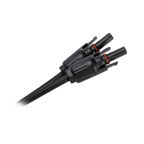 Solar Panel Cable Connector, Y Branch 2 To 1 Solar Panel Cable Connector, Y Branch 2 To 1