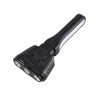 Handheld Solar Powered LED Flashlight With Hanging Hook