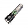 Waterproof Solar Flashlight With Ultra Bright White Laser
