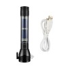 10 In 1 Emergency Solar Flashlight With Safety Hammer