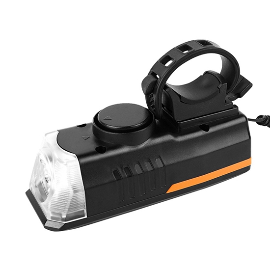 Solar Flashlight With Bike Headlight And Horn For Cycling