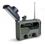 Emergency Solar Hand Crank Radio Flashlight