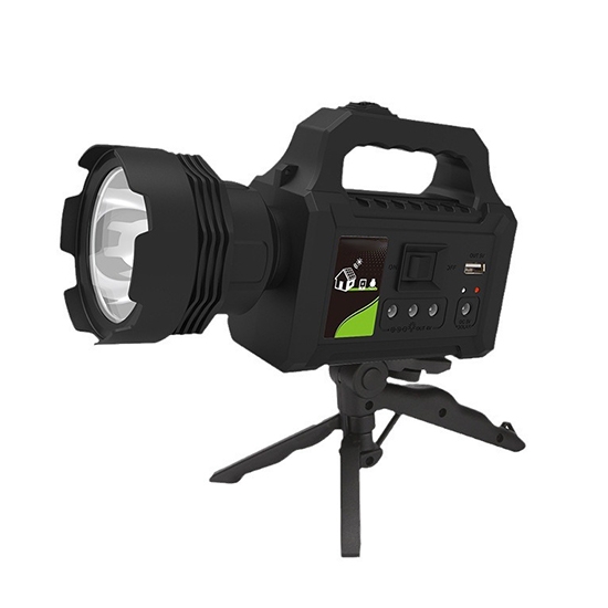 50W Handheld Solar Floodlight Outdoor With Stand, 4000mAh