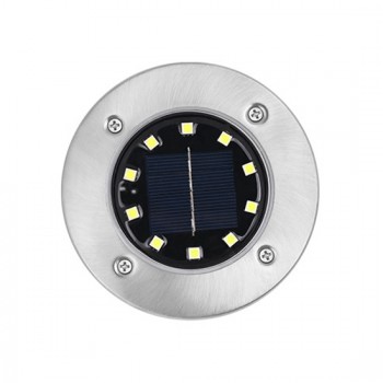 Outdoor 10 LED Solar In-ground Light, 4 Packs Outdoor 10 LED Solar In-ground Light, 4 Packs