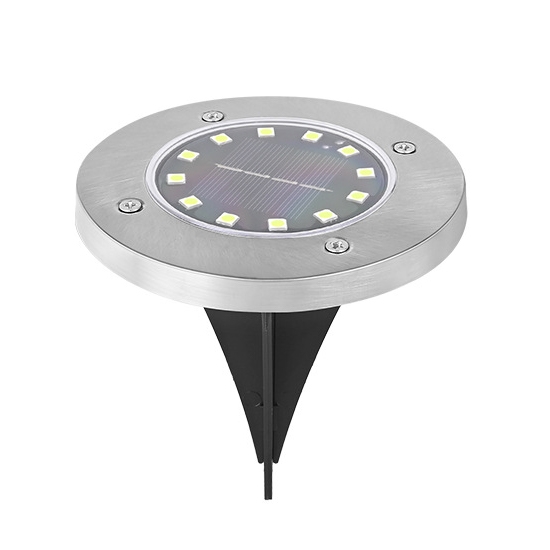 Outdoor 12 LED Solar In-ground Light, 4 Packs Outdoor 12 LED Solar In-ground Light, 4 Packs