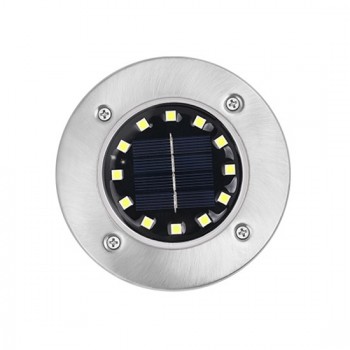 Outdoor 12 LED Solar In-ground Light, 4 Packs Outdoor 12 LED Solar In-ground Light, 4 Packs