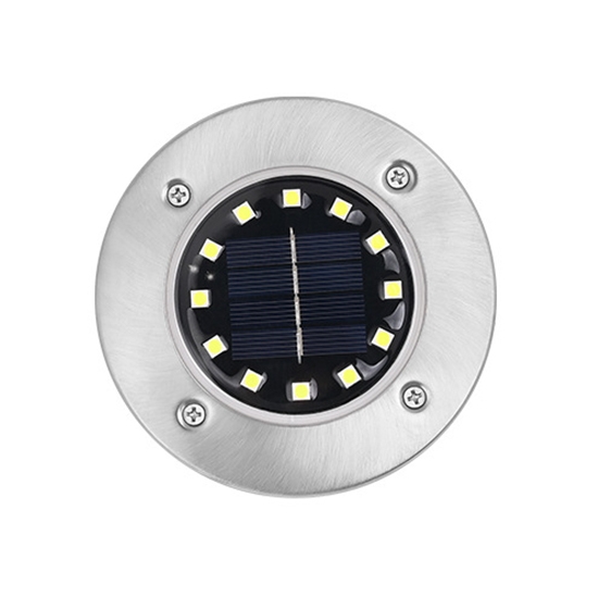 Outdoor 12 LED Solar In-ground Light, 4 Packs Outdoor 12 LED Solar In-ground Light, 4 Packs
