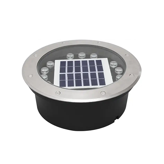 Outdoor 14 LED Solar In-Ground Light With Remote Control Outdoor 14 LED Solar In-Ground Light With Remote Control