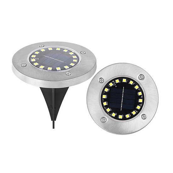 Outdoor 16 LED Solar In-ground Light, 4 Packs Outdoor 16 LED Solar In-ground Light, 4 Packs