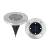 Outdoor 4 LED Solar In-ground Light, 4 Packs Outdoor 4 LED Solar In-ground Light, 4 Packs