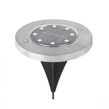 Outdoor 8 LED Solar In-ground Light, 4 Packs Outdoor 8 LED Solar In-ground Light, 4 Packs