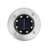 Outdoor 8 LED Solar In-ground Light, 4 Packs Outdoor 8 LED Solar In-ground Light, 4 Packs