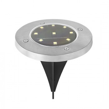 Outdoor 9 LED Solar In-ground Light, 4 Packs Outdoor 9 LED Solar In-ground Light, 4 Packs