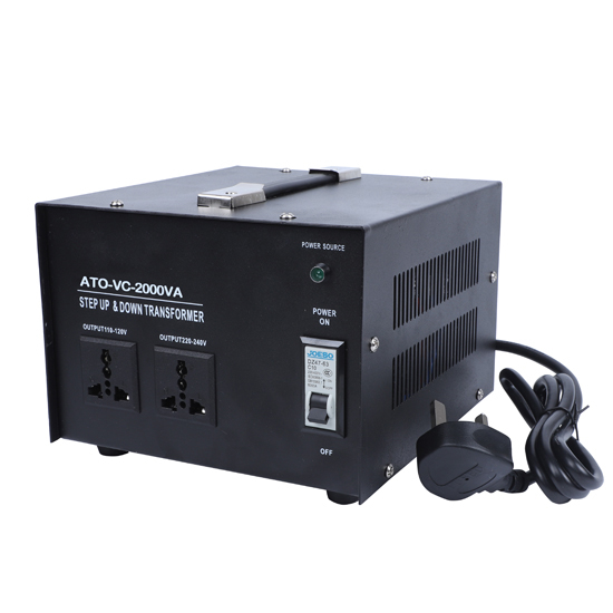 2000 Watt Voltage Converter, 110/120v To 220/240v