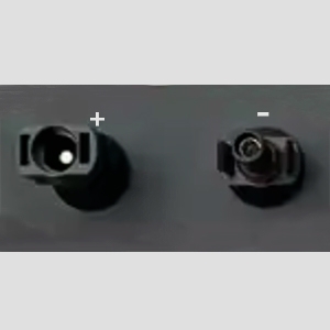 DC input connection DC input connection