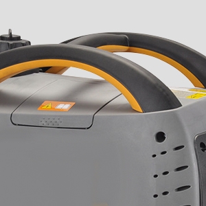 High-Efficiency Cooling System 2400W portable inverter generator ergonomic carry handle