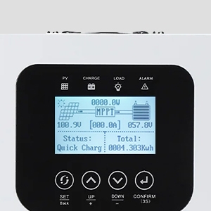 LCD display 70a mppt solar charge controller lcd display
