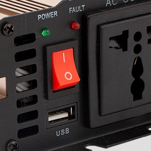 Sockets of 24V power inverter Sockets of 24V power inverter