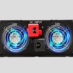 Dual intelligent cooling fan Dual intelligent cooling fan