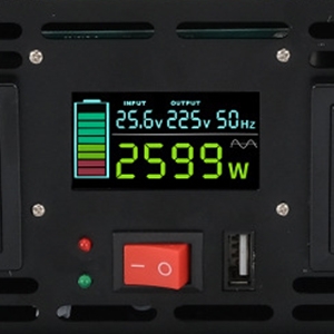 LCD display 1200W pure sine wave inverter LCD display