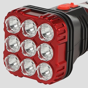 9 Ultra-Bright LED Beads Nine ultra-bright led beads