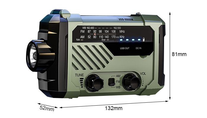 Solar radio flashlight structure diagram