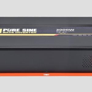 Aluminum alloy housing Touch screen 3000w pure sine wave inverter adopts aluminum alloy housing