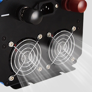 Dual Cooling Fans Dual cooling fans
